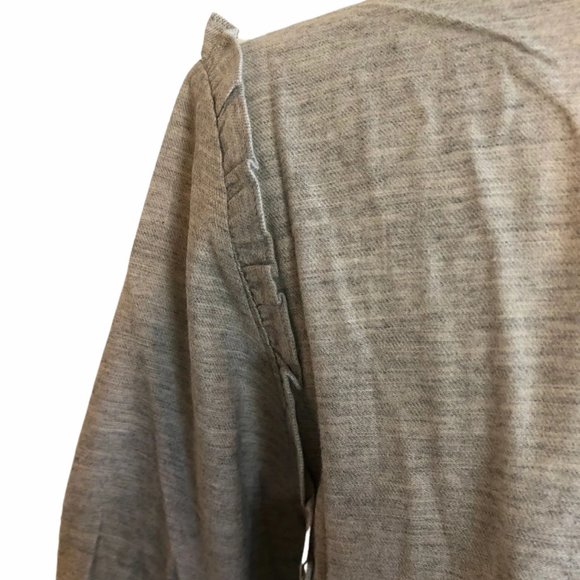 SALE!!!!! NWT THML Long Sleeve Embroidered Knit Shirt - Picture 6 of 6